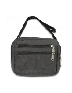 BOLSO BARBARIC CANVAS. GRIS...
