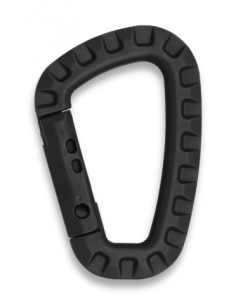 MOSQUETON FIBRA NEGRO