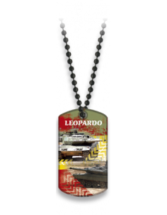 PLACA CON CADENA DE BOLAS...