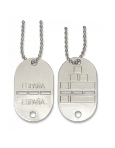 CHAPA IDENTIFICACION ESPAÑOLA