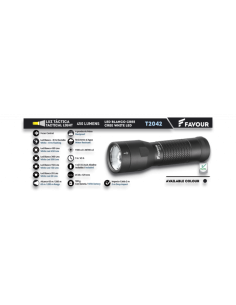 LINTERNA FAVOUR. 450 LM