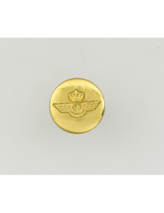 BOTON METALICO UNIFORME. AIRE