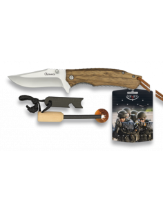 SET NAVAJA MADERA ZEBRA +...