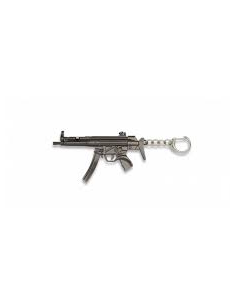 LLAVERO FUSIL MP5 PLATA