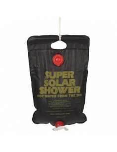 DUCHA SOLAR 20L NEGRO