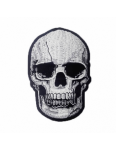 PARCHE BORDADO CALAVERA...