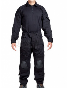 UNIFORME DELTA TACTICS BLACK