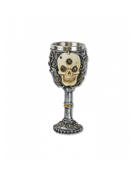 COPA DECORACION CALAVERA 20CM
