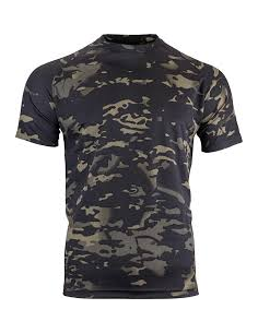 CAMISETA M/C VIPER MULTI/NEGRO