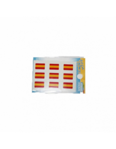 PEGATINA 9 ESPAÑA PEQ.PLANA...