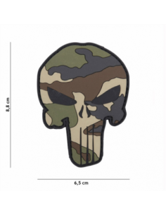 PARCHE PVC 3D CALAVERA...