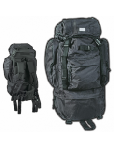 MOCHILA IMPORTACDION 65L NEGRA