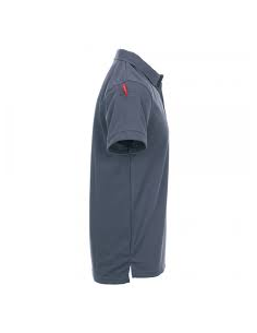 POLO TACTICO MILTEC M/C GRIS