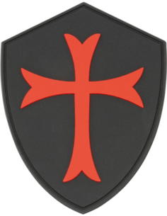 PARCHE CRUZ ROJA PVC 3D 7X9CM