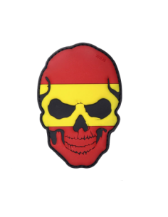 PARCHE CALAVERA ESPAÑA PVC...