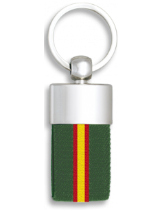 LLAVERO BANDERA ESPAÑA - VERDE
