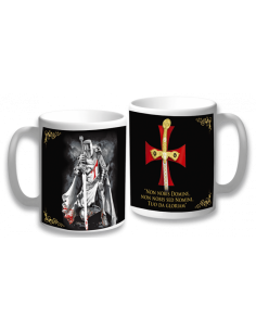 TAZA CERAMICA TEMPLARIOS