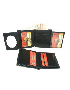 CARTERA PIEL PORTAPLACAS...