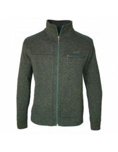 CHAQUETA PUNTO MARRON