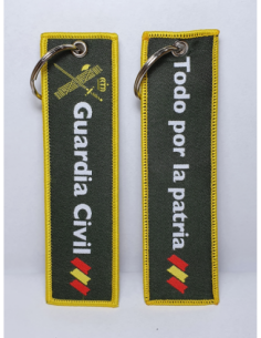 LLAVERO TELA GRABADO...