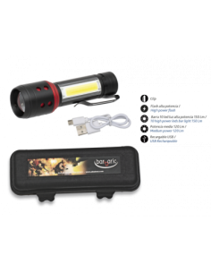 LINTERNA RECARGABLE LED CON...