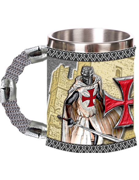 JARRA RESINA TEMPLARIA KNIGHT