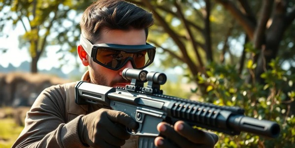 Gafas de seguridad para airsoft 