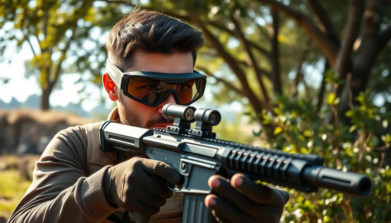 Gafas de seguridad para airsoft